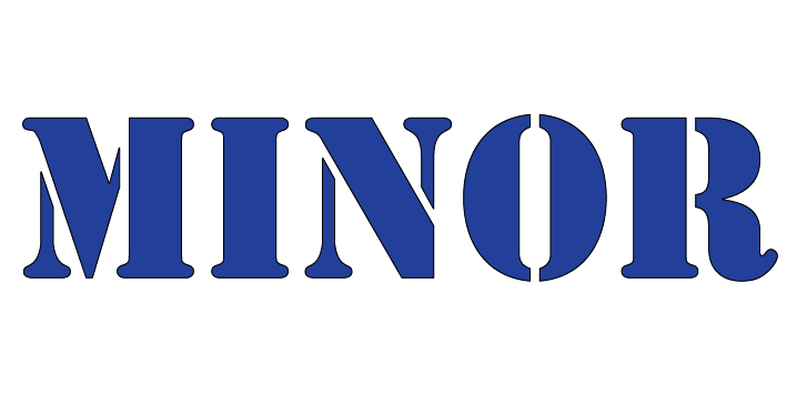 Minor logo.